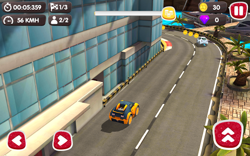 Turbo Wheels - Gameplay image of android game