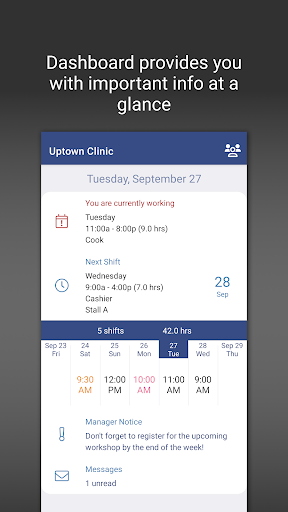 WhenToWork Employee Scheduling - Image screenshot of android app
