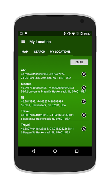 My Location - Where Am I - Image screenshot of android app