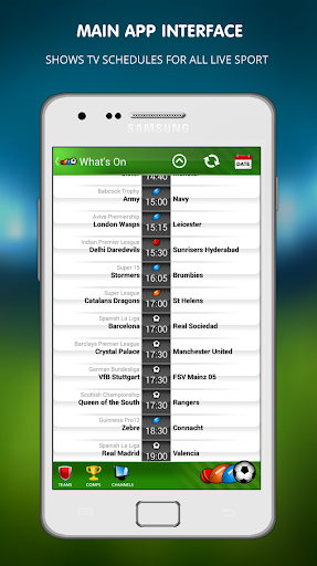 Live Football on TV - Image screenshot of android app