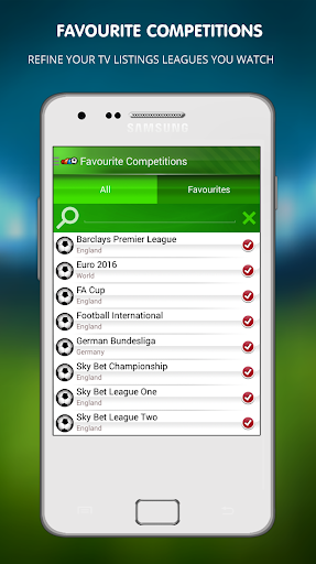 Live Football on TV - عکس برنامه موبایلی اندروید