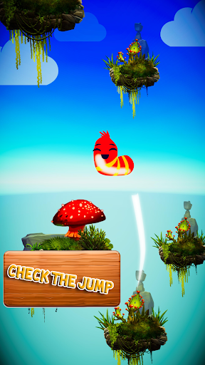 Whirlybird larva: doodle jump - Image screenshot of android app