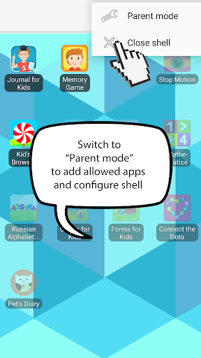 Kid's Shell - Safe Kid Launcher - parental control - Image screenshot of android app