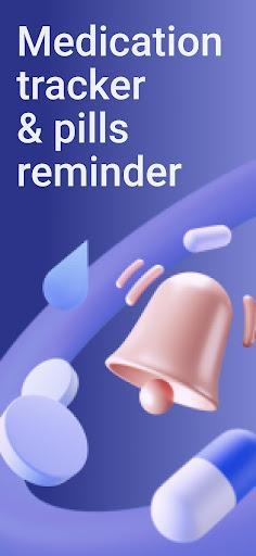 Pill & medication reminder - عکس برنامه موبایلی اندروید