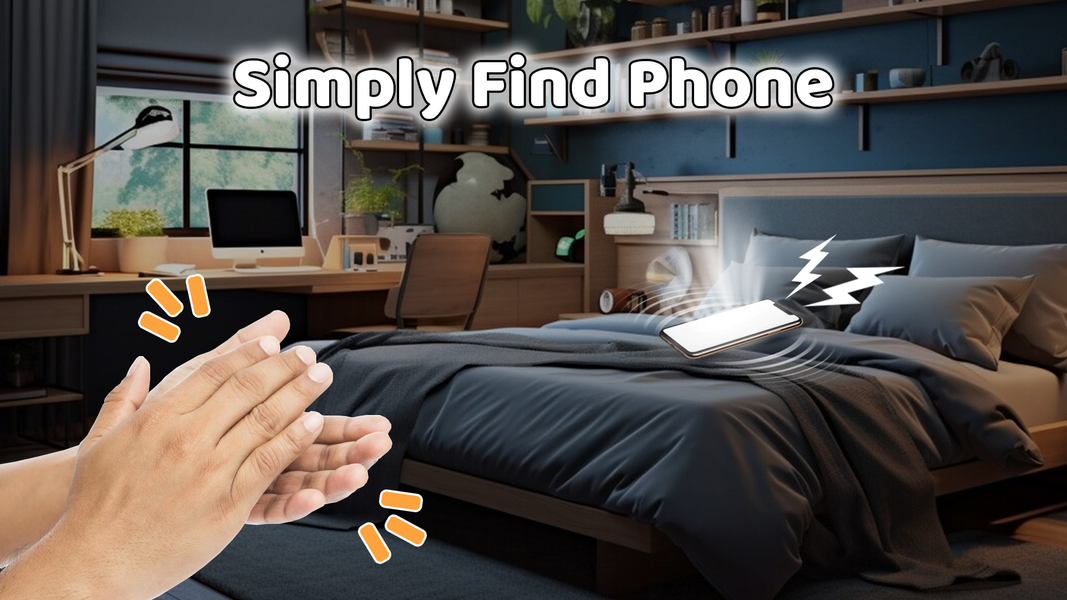 Find Phone By Clap or Whistle - Image screenshot of android app