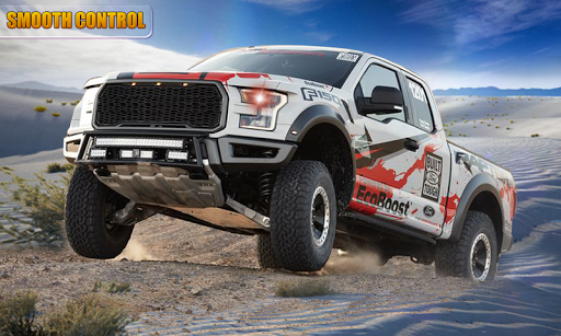 White Desert Truck Driving Simulator : 4x4 Offroad - عکس بازی موبایلی اندروید