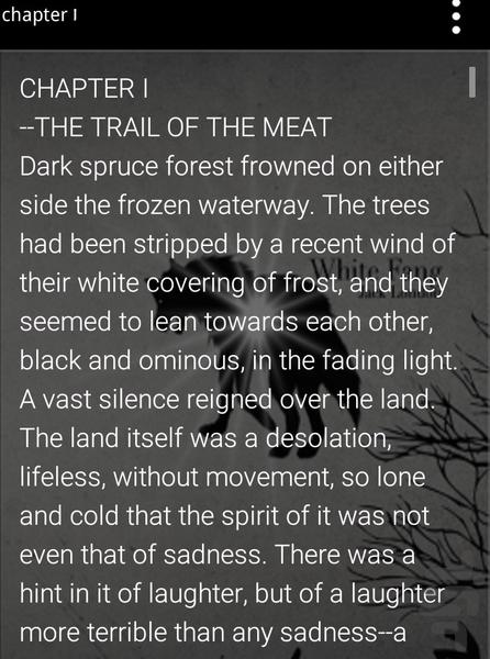 داستان انگلیسی سپید دندان(صوت+متن) - Image screenshot of android app