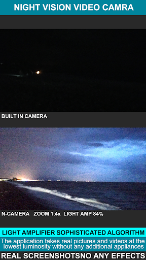 Night Mode Camera Photo Video - Image screenshot of android app