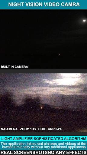 Night Mode Camera Photo Video - Image screenshot of android app