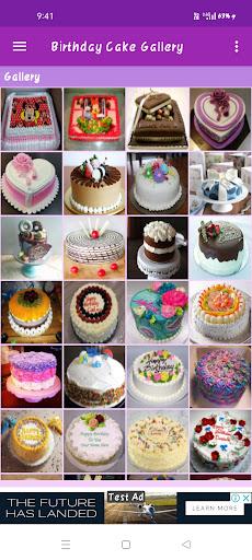 Birthday Cake Gallery - Image screenshot of android app