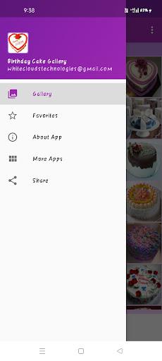 Birthday Cake Gallery - Image screenshot of android app