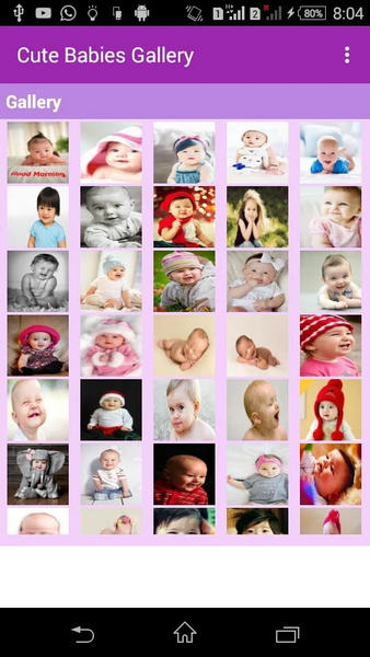 Cute Babies Gallery - عکس برنامه موبایلی اندروید