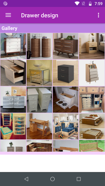 Drawer Design Gallery - عکس برنامه موبایلی اندروید