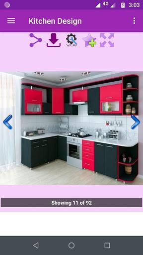 Kitchen Design Gallery - عکس برنامه موبایلی اندروید