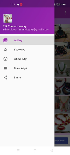 Silk Thread Jewellry Gallery - عکس برنامه موبایلی اندروید