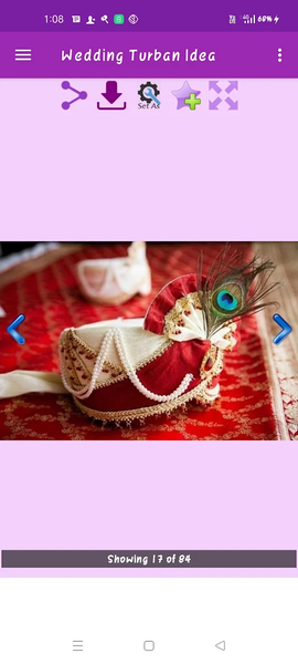 Wedding Turban Idea Gallery - Image screenshot of android app