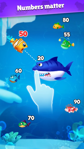 Fish Go.io 2 - Gameplay image of android game