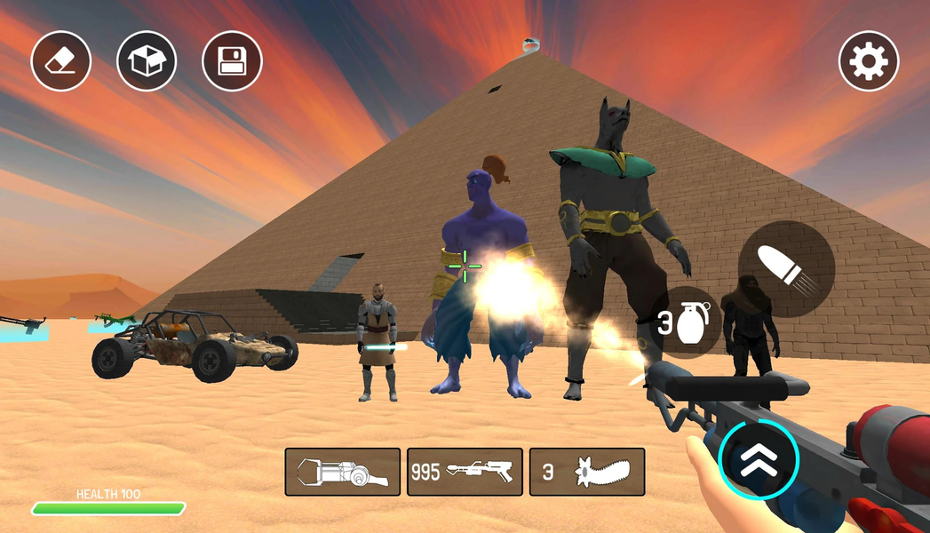 Desert: Dune Bot - عکس بازی موبایلی اندروید