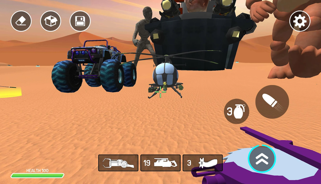 Desert: Dune Bot - عکس بازی موبایلی اندروید
