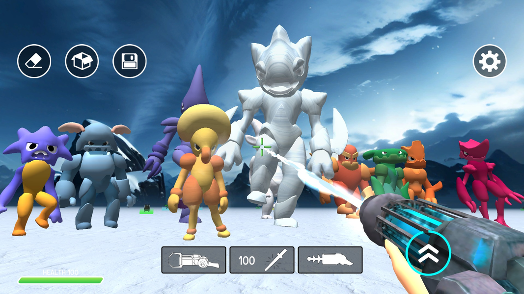 Winter: Frozen Bot - عکس بازی موبایلی اندروید