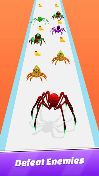 Insect Evolution Spider Run - عکس بازی موبایلی اندروید