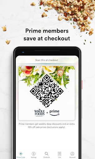 Whole Foods Market - Image screenshot of android app