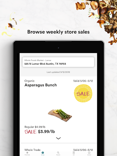Whole Foods Market - Image screenshot of android app