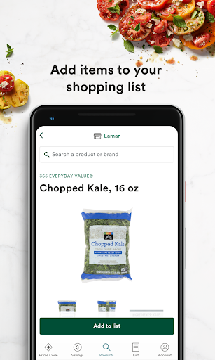 Whole Foods Market - Image screenshot of android app