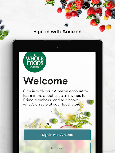 Whole Foods Market - Image screenshot of android app