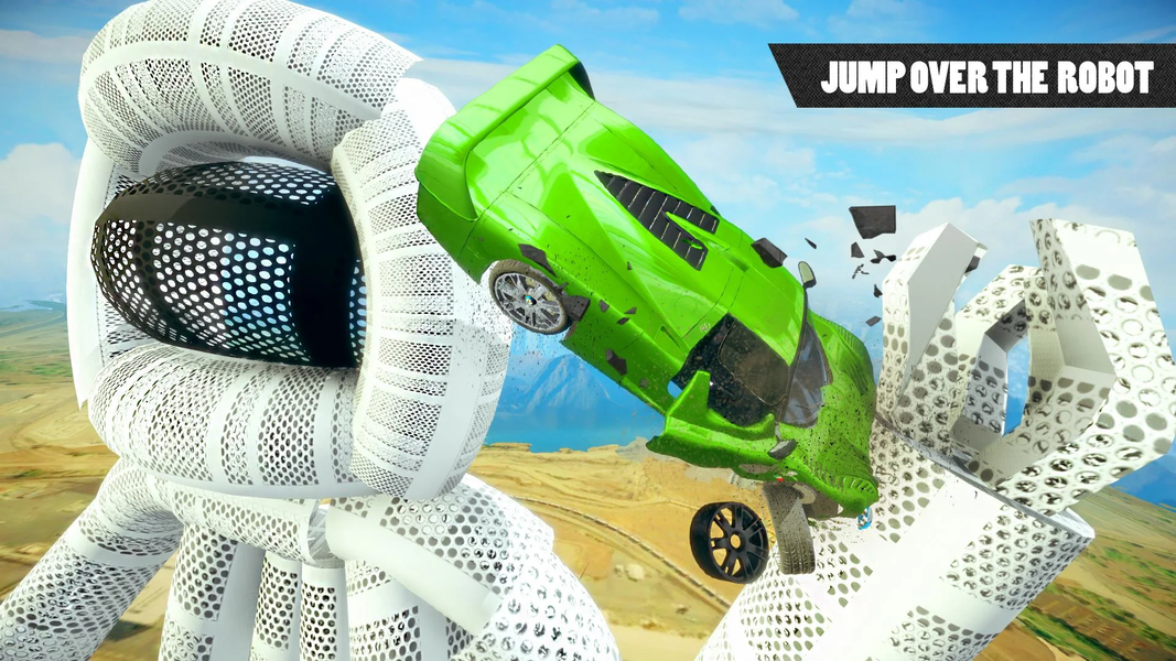 Mega Ramp Car Stunts Challenge - عکس بازی موبایلی اندروید