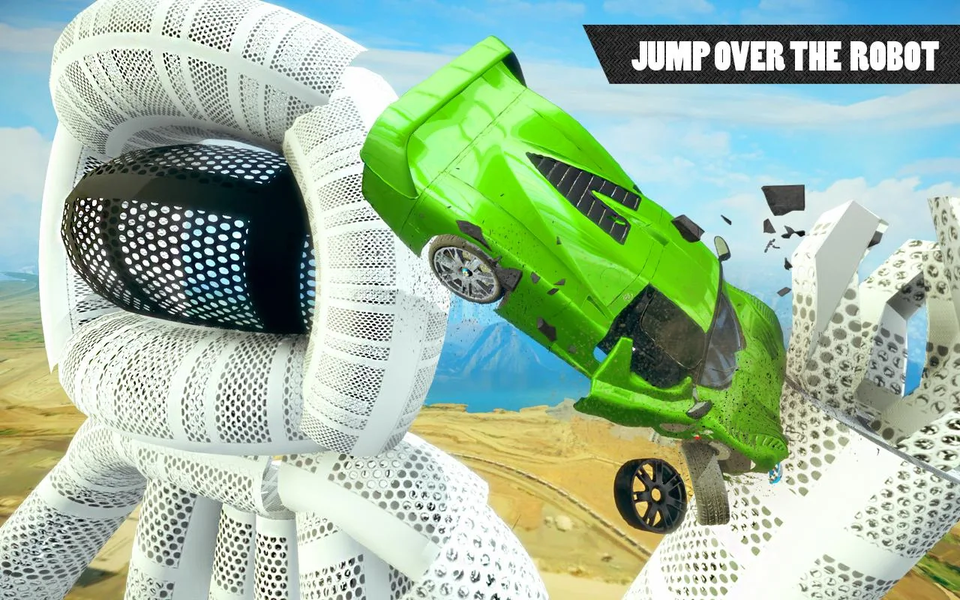 Mega Ramp Car Stunts Challenge - عکس بازی موبایلی اندروید