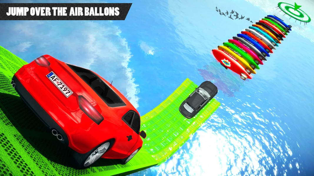 Mega Ramp Car Stunts Challenge - عکس بازی موبایلی اندروید