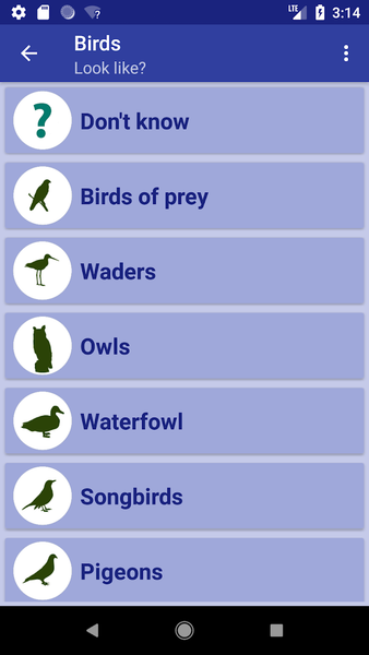 Bird Identifier - عکس برنامه موبایلی اندروید