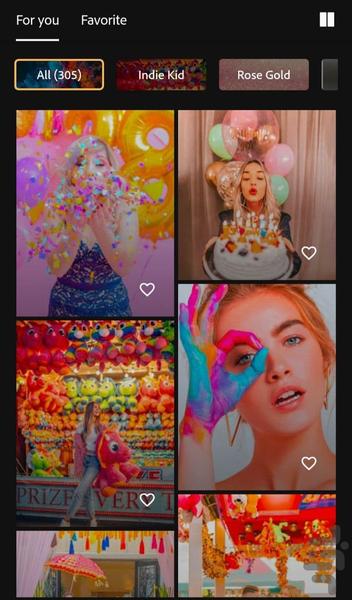 شاین- ۳۷۰ + پریست رایگان لایت روم - عکس برنامه موبایلی اندروید