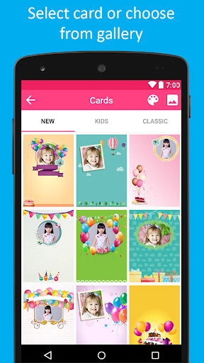 Birthday Card Maker - Image screenshot of android app