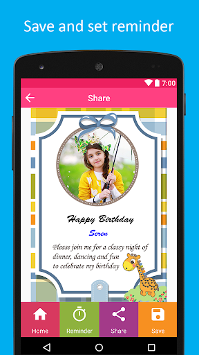 Birthday Card Maker - Image screenshot of android app