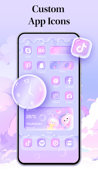 Themes: Widgets & Wallpaper - عکس برنامه موبایلی اندروید