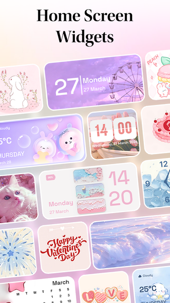 Themes: Widgets & Wallpaper - عکس برنامه موبایلی اندروید