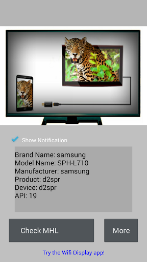 Checker for MHL - عکس برنامه موبایلی اندروید