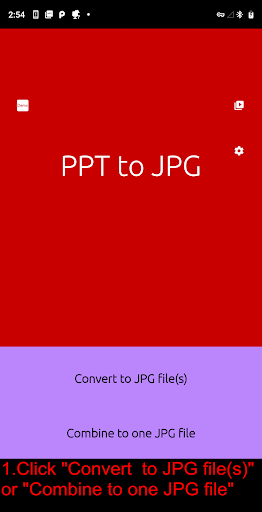 PPT to JPG - Image screenshot of android app