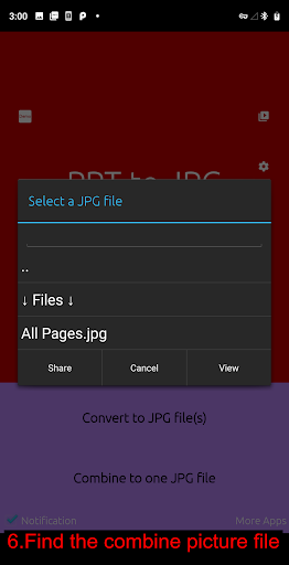 PPT to JPG - عکس برنامه موبایلی اندروید