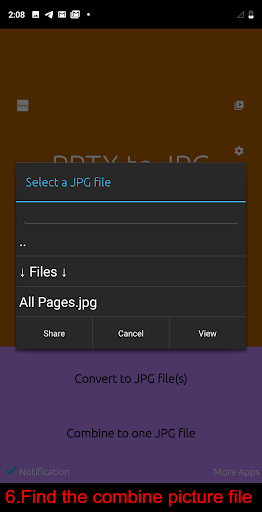 PPTX to JPG - عکس برنامه موبایلی اندروید