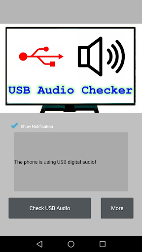 USB Audio Checker - Image screenshot of android app