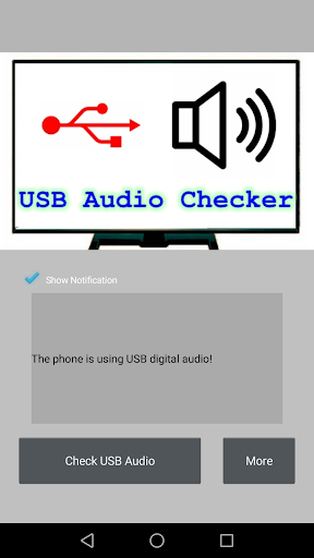 USB Audio Checker - عکس برنامه موبایلی اندروید