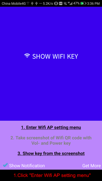 Wifi Key Without Root - Image screenshot of android app