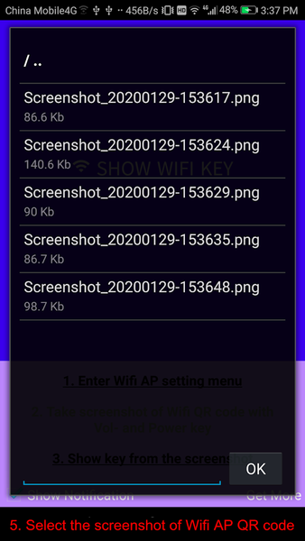 Wifi Key Without Root - Image screenshot of android app
