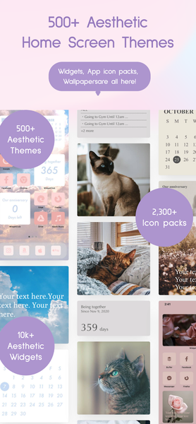 WidgetClub:Widget, Theme, Icon - عکس برنامه موبایلی اندروید