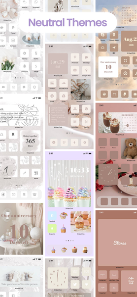WidgetClub:Widget, Theme, Icon - Image screenshot of android app