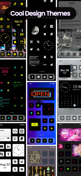 WidgetClub:Widget, Theme, Icon - Image screenshot of android app