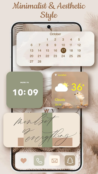 WidgetKit-OS18 Themes & Icons - Image screenshot of android app